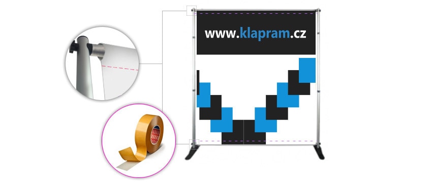 BANNER WALL jako fotostěna na firemní akci