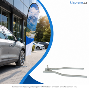 Držák muších křídel pod kolo automobilu – Lifestyle – AI vizualizace