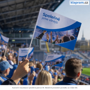 Mávátka s potiskem – sada 50 ks – Lifestyle – AI vizualizace