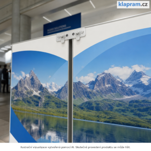 Přímý spoj 180° k LED lightboxu Premium – Lifestyle – AI vizualizace